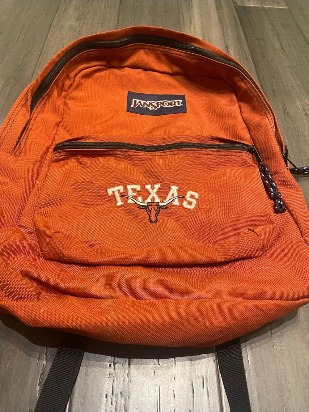 JanSport Texas Longhorns Backpack Burnt Orange Embroidered School Book Bag